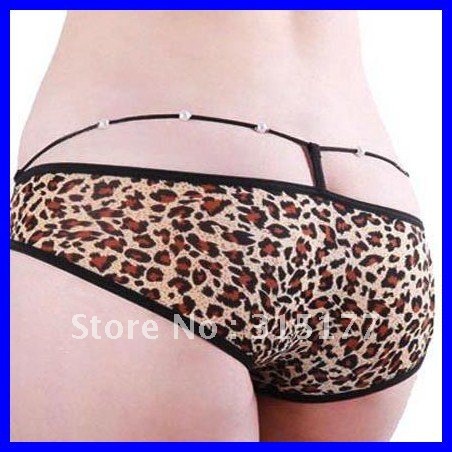 Free shipping Leopard Booty Shorts Women sexy Panties Wholesale 10pc/lot Sexy underwear Lingerie 7612