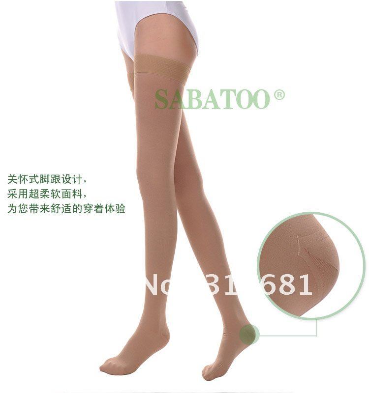 free shipping level 3 high medical varicose veins socks /healthy stockings