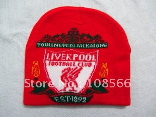 Free shipping Liverpool  red hat/wool hat/cold cap  dropshipping