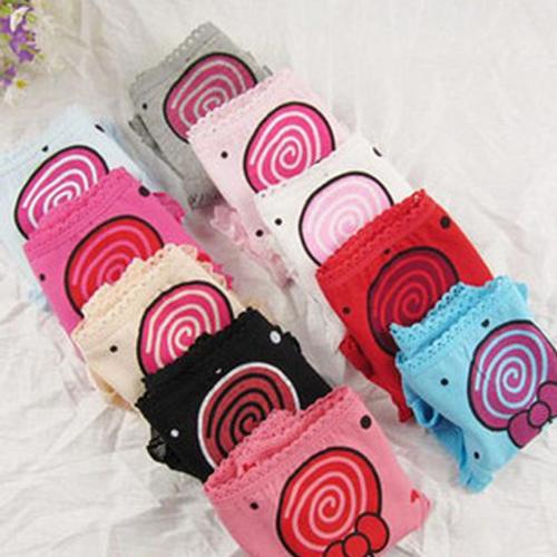 Free shipping lolita style small laciness cotton low-waist women's sexy trigonometric panties 40g