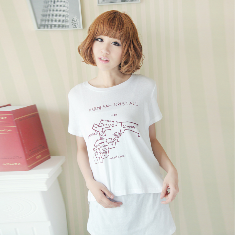 Free shipping loose comfortable maternity clothing  nursing maternity clothing maternity t-shirt 62075