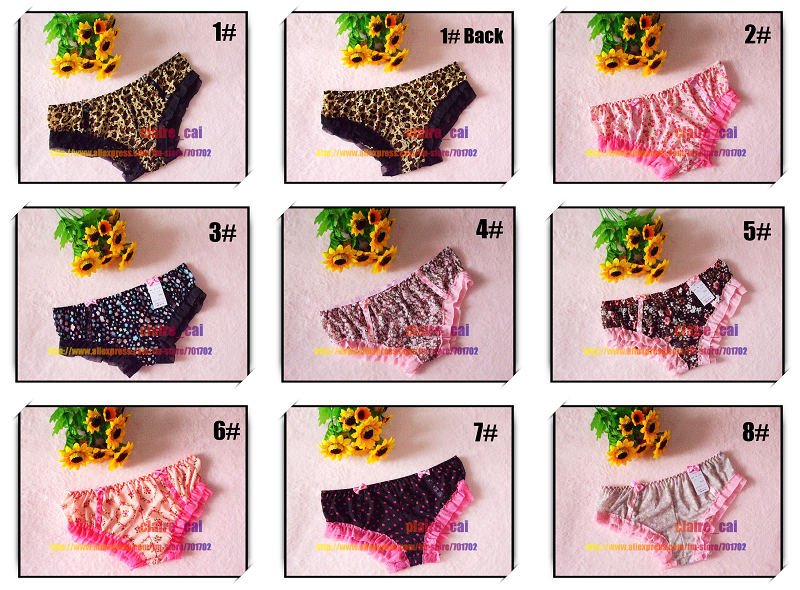 Free shipping Lot 8pcs 8colors Net Yarn gauze smooth Cute Lace bowknot Panty Women&Ladies Brief underwear Briefs sexy Panties