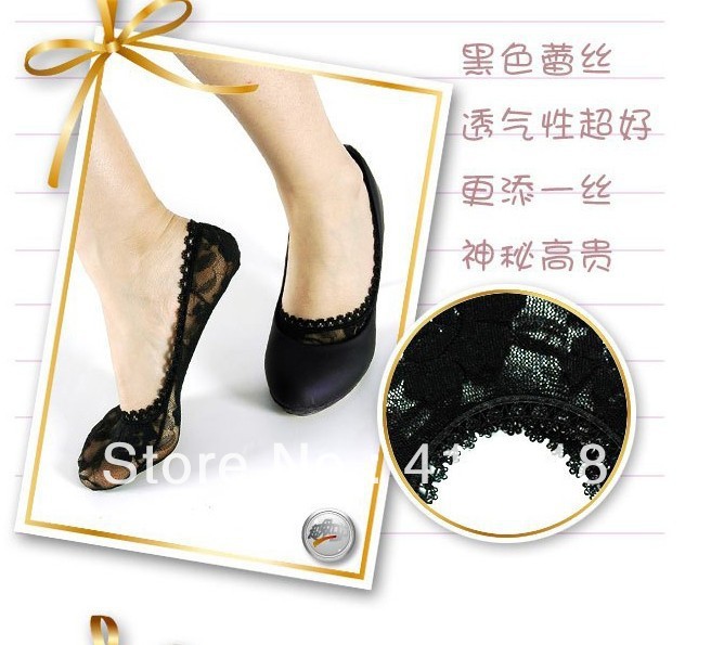 Free shipping Lovely roses love much contact ms pattern lace boat socks