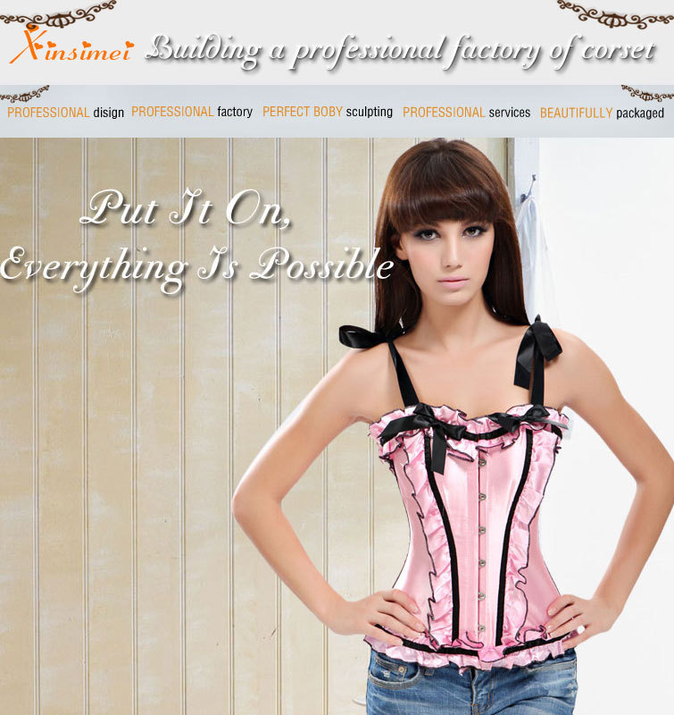 Free Shipping  Low Price Many Size  Women Sexy Lace Up  Corset