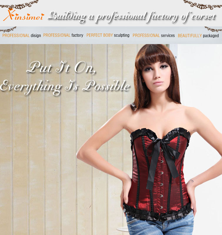 Free Shipping Low Price  Push-up Body Slim Bustier Corset