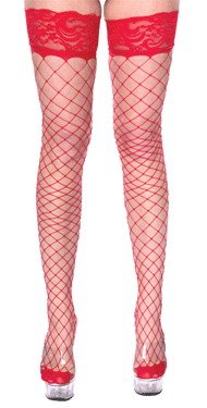 Free shipping + Lowest price high fashion New Sexy red Net Stockings