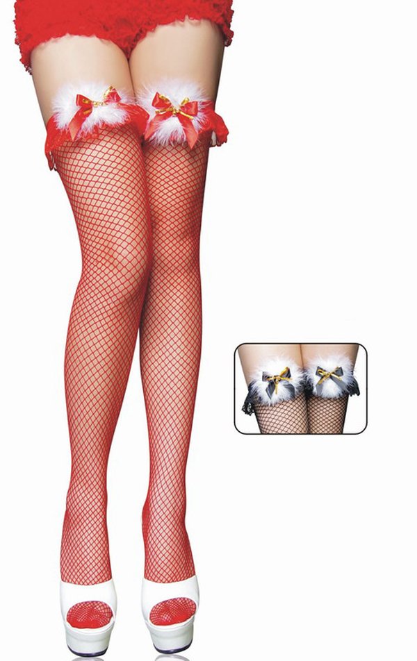 Free shipping + Lowest price New Sexy Christmas Sexy Fishnet Stockings