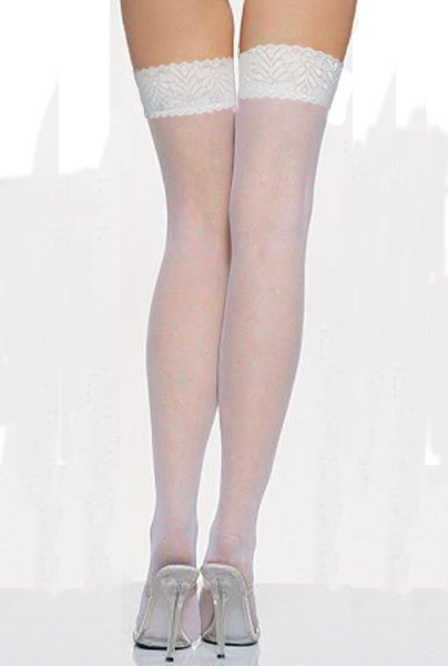 Free shipping + Lowest price New Sexy White Lace Stockings