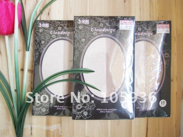 Free Shipping MADE IN JAPAN 15D Lady Stockings pantyhose(3 piece Box)lady pantyhose,sheer stockings