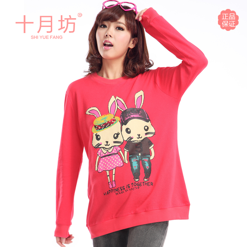 free shipping Maternity clothing autumn top fashion 100% cotton maternity basic shirt long-sleeve maternity t-shirt