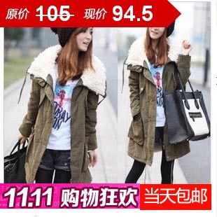 free shipping Maternity clothing large lapel maternity wadded jacket thickening maternity coat Maternity Coat