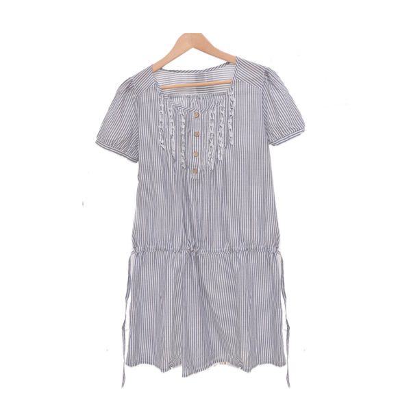 Free shipping  maternity clothing new arrival summer stripe cotton thin comfortable maternity top maternity shirt