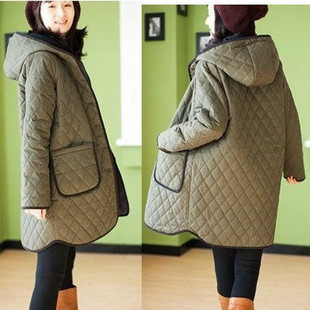 Free shipping Maternity clothing winter thickening goatswool pressing maternity wadded jacket 2 style promotion!