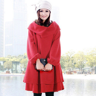 Free shipping  maternity outerwear fashion slim mantissas trench maternity clothing woolen maternity overcoat