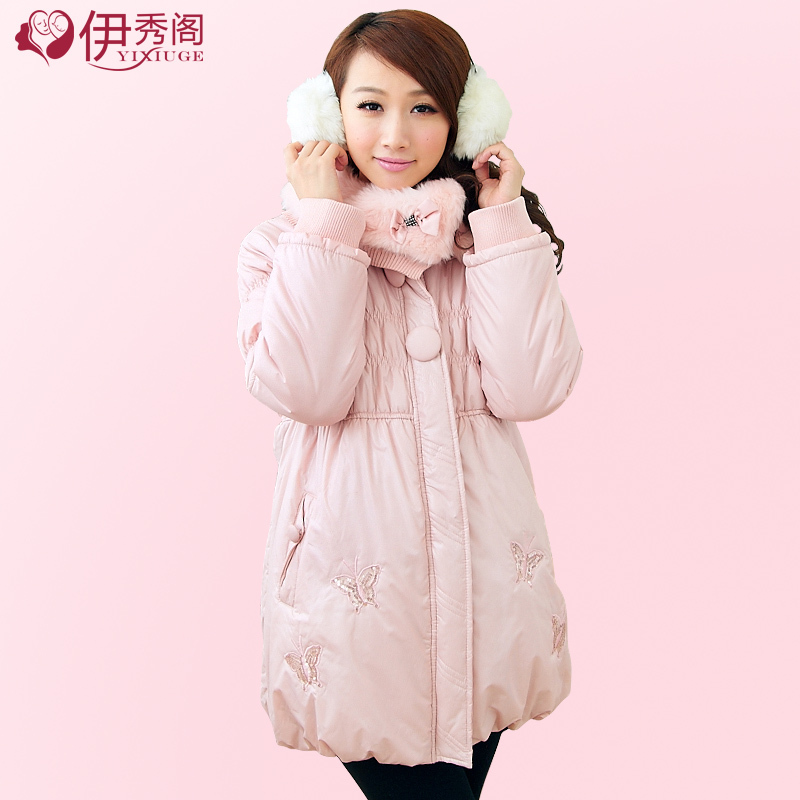 free shipping Maternity wadded jacket   winter  down cotton-padded jacket thickening  top  cotton-padded