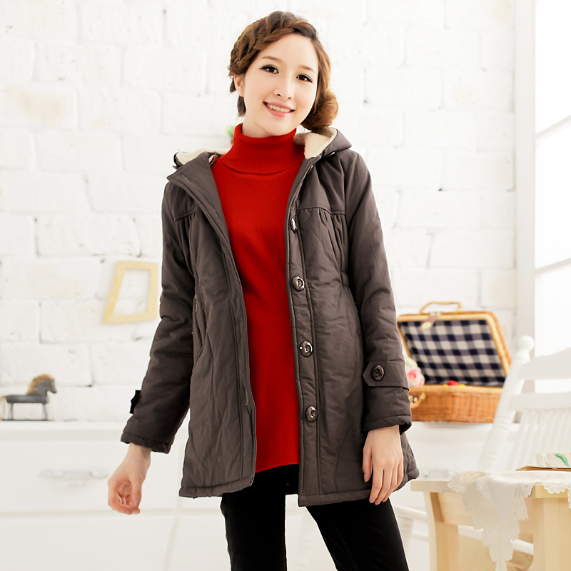 Free shipping  maternity winter clothing cotton-padded jacket maternity thermal wadded jacket maternity outerwear