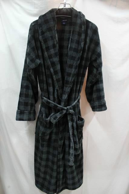 Free shipping Men coral fleece bathrobe robe home casual thick fluffy robe