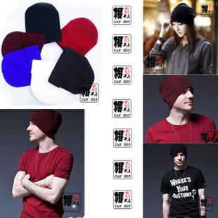 free shipping men hat Fashion hip-hop hat toe covering cap autumn and winter knitted hat 4pcs/lot