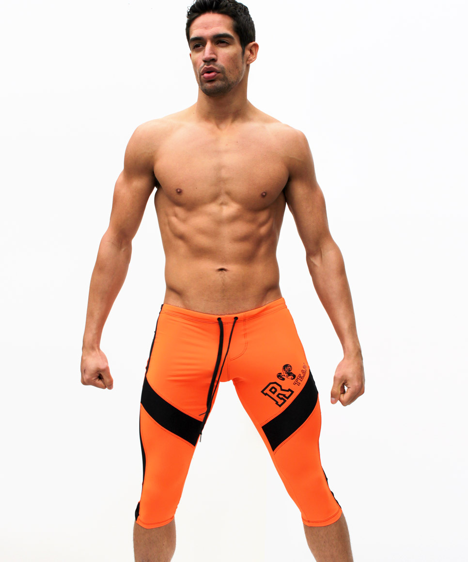 Free Shipping!Men's Fitness running swim sexy trousers Aqux-33011 -
