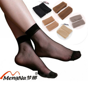 Free shipping Mengna stockings crystal silk sock thin sock mona crystal socks