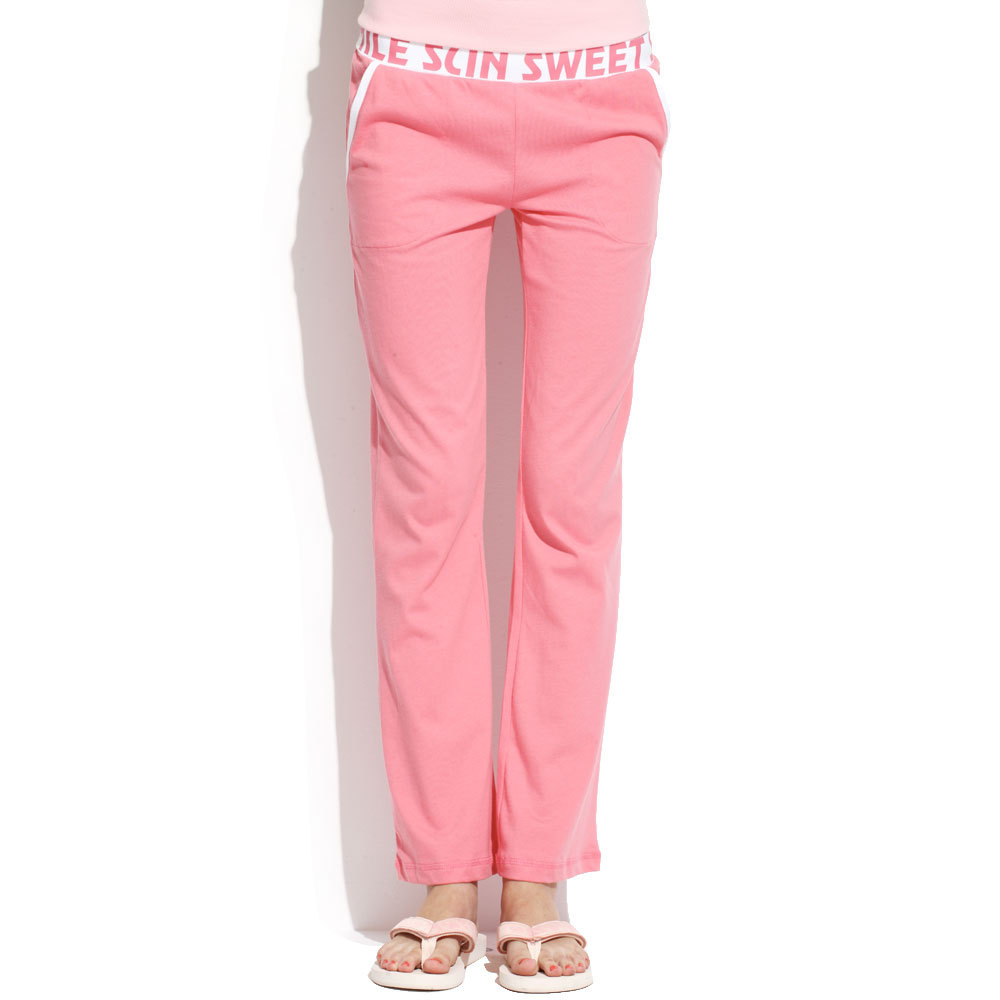 free  shipping METERS BONWE female sports casual trousers derlook net colored printing 263577 119