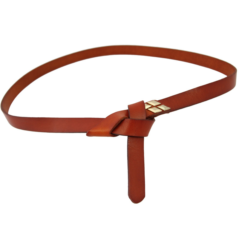 Free Shipping Meters the casualness tieclasps cowhide women's thin belt genuine leather strap all-match female 8