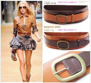 Free shipping! Milan Runway show fashion  leather belt,high quality ladies' waistband,67*5cm,wholesale,10 pcs/lot