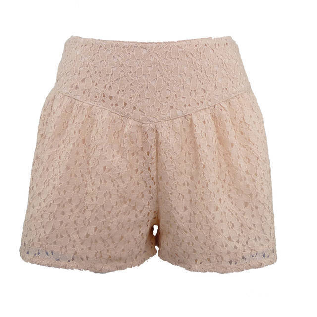 Free Shipping Miso lace back zipper low-waist mini shorts 141006