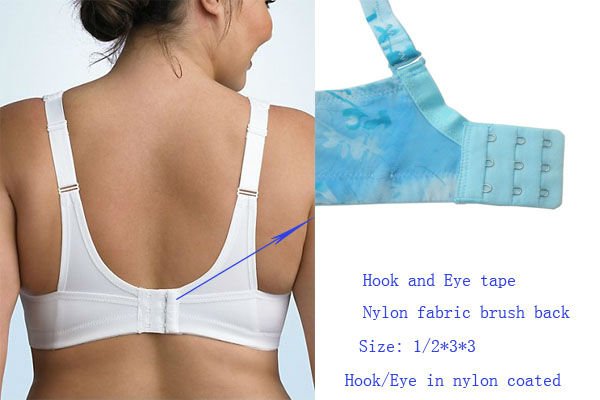 free shipping mix color 10dozen/lot bra hook & eye tape for ladies' brassiere