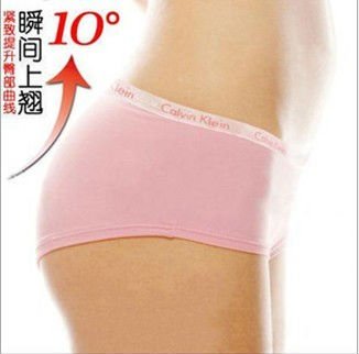 Free shipping Modal panties lady briefs brand lovely soft underwears colorful modal drawers Bum Lift Knickers