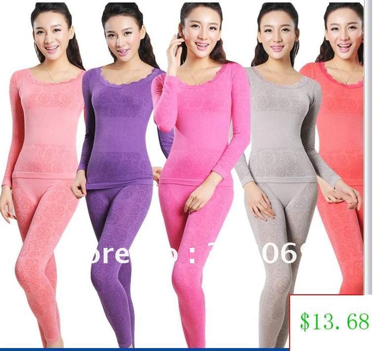 Free shipping, modal seamless  shapewear,  long johns