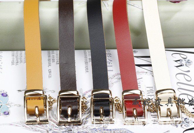 Free shipping more color women skinny genuine leather belts,lady cow leather belts with alloy rhinestone buckle