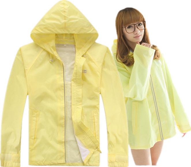 Free shipping motorcycle / bicycle raincoat double layer waterproof rain jacket  light  good quality