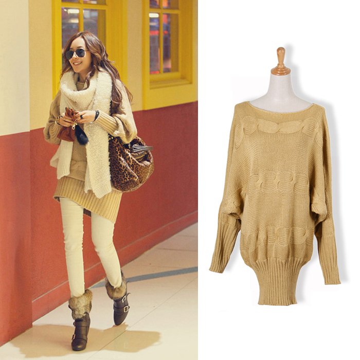 Free Shipping MY  2093 new arrival trend twist long-sleeve sweater shirt twisted knit dress