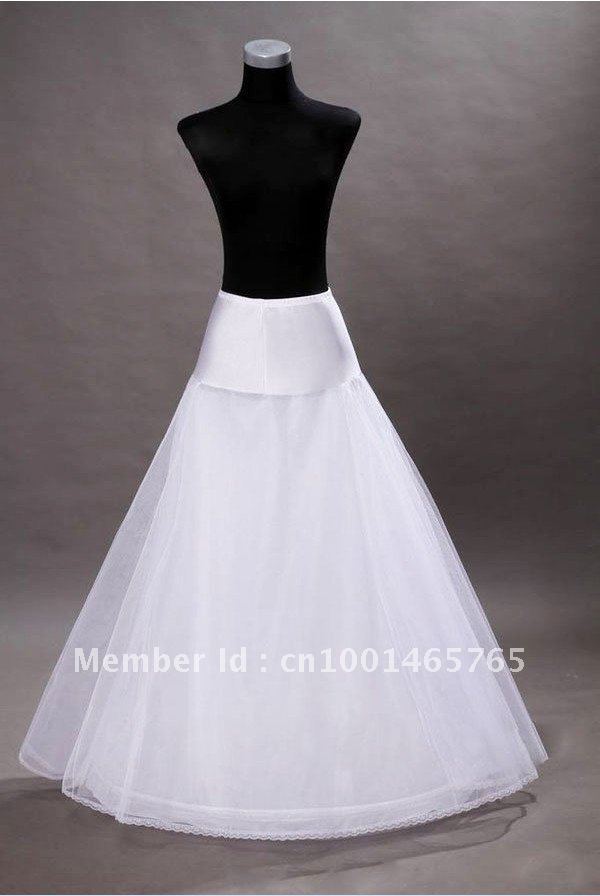 Free Shipping New 1-Hoop A-line Wedding Dress Petticoat Good Price And Quality