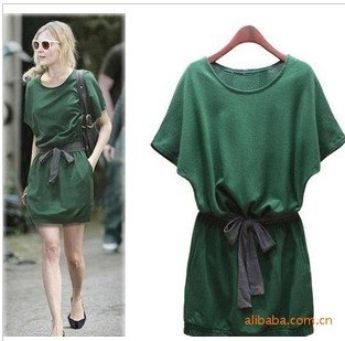 Free shipping !!!New 2012 Leisure skirt fashion dress,women clothes summer