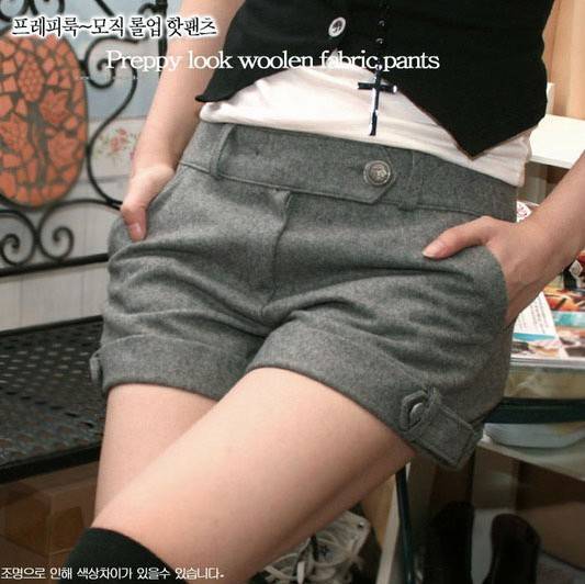 Free shipping New 2013 Casual Slim Shorts trousers Sweet Warm pants Fashion Korean Style size:S M L XL