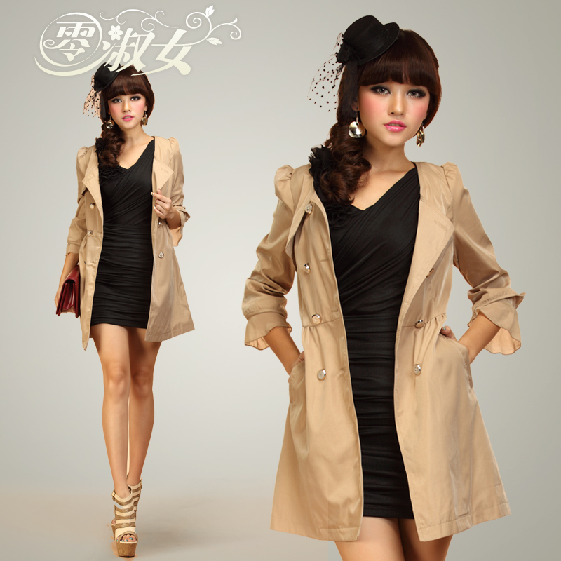 free shipping New arrival 2012 autumn clothing slim princess elegant bow sweet clothing outerwear