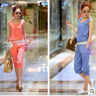 Free Shipping! New Arrival Fashion Branded Women's Elegant Jumpsuits,Sleeveless Overall Casual Jumpsuits,Pants Rompers