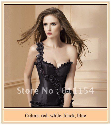 Free shipping!New arrival Free shipping best selling high quality corset with flower strap