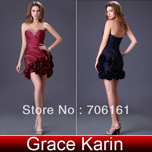 Free Shipping New Arrival GK Sequin Volume Floral Prom Gown Cocktail Evening Dress 8 Size CL3106