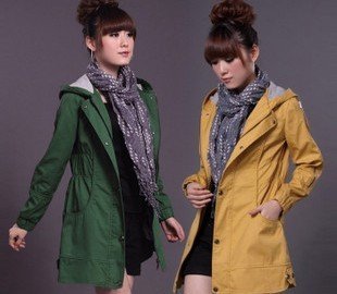 Free Shipping , New Arrival ,Hotsales ,Ladies Fashion long coat  , Laidies fashion wind coat . Ladies Korean coat