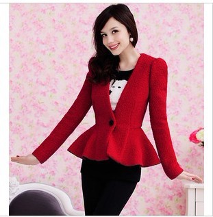 Free Shipping,new arrival,USA and EU style women's brand fashion winter wool outerwear,fashion suit