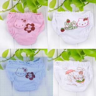Free Shipping New Arrival Wholesale Baby Panties 24Pieces/lot  Hello Kitty Briefs