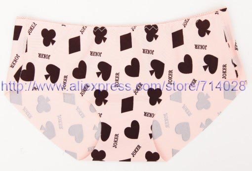 Free shipping New Arrival woman Panties, Seamless brief, Ladies panties, underwear women---Flower print underwear