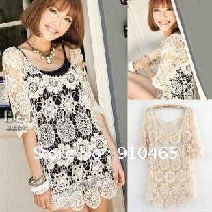 Free shipping New Arrived Women's Crochet Hollow out Knit Vest Sweater jacket Shrug Pullovers Hot sale