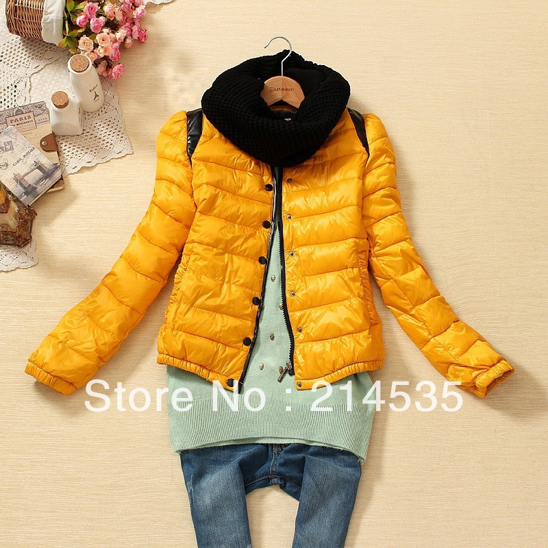 Free shipping new autumn ladies fashion commuter lace stitching hem solid color cotton coat female