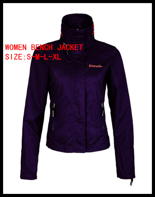 Free shipping New best quality 2012 New Bench lady Jacket jacket ,woman winter coat. in Green color size S M L XL