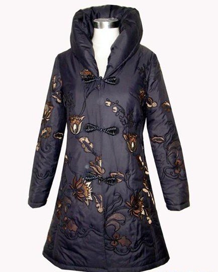 Free Shipping New Chinese winter cotton Women's Jacket/coats-3xl JK0056