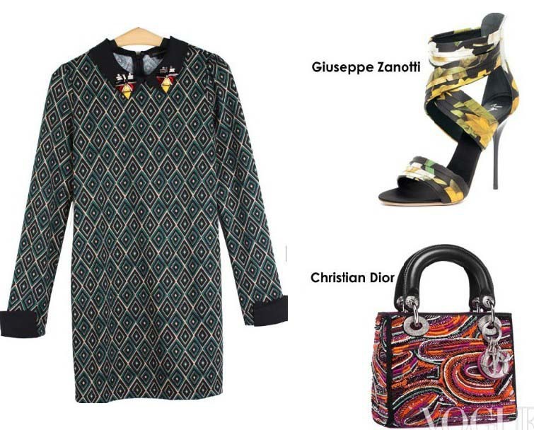 Free shipping New collection 2013new arrival Classic Plaids Elegant Long sleeve Turn-down collar women dresses,lady cotton dress